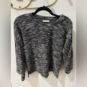 Madewell Black-and-White Sweater